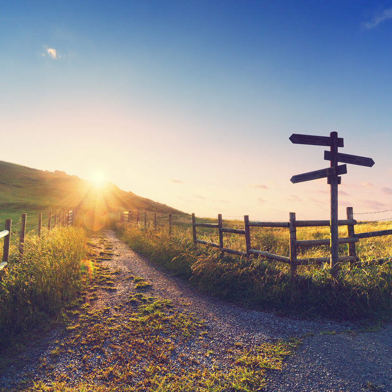 Engellehre - Wegweiser